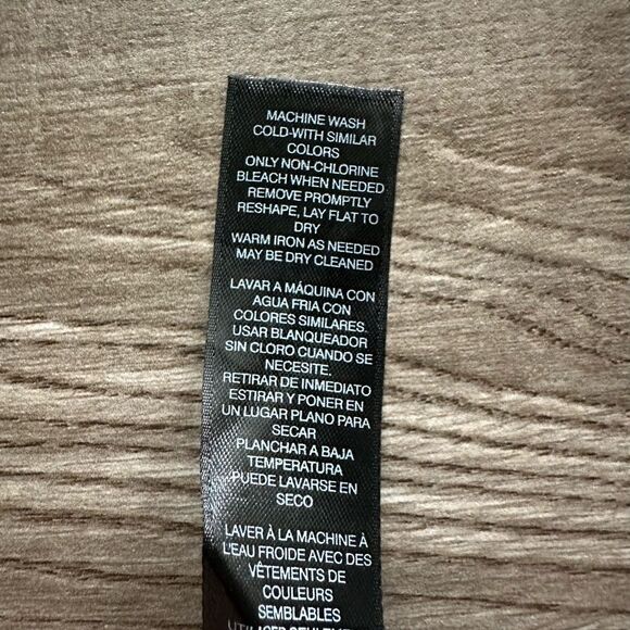 WhiteHouse BlackMarket Drop Waist Tunic Black Multi - M EUC​ - Picture 9 of 9